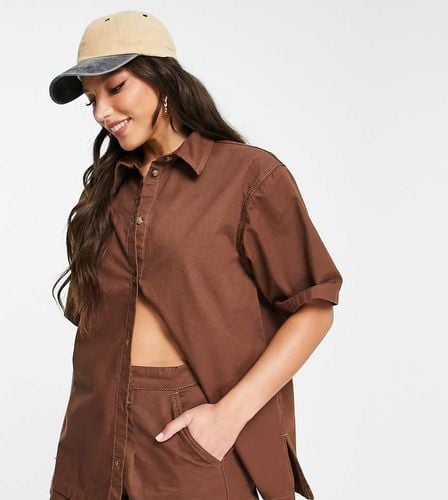 ASOS DESIGN Tall - Camicia oversize squadrata in coordinato - ASOS Tall - Modalova