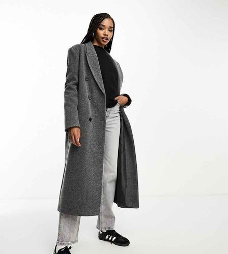 ASOS DESIGN Tall - Cappotto dad fit in twill scuola - ASOS Tall - Modalova