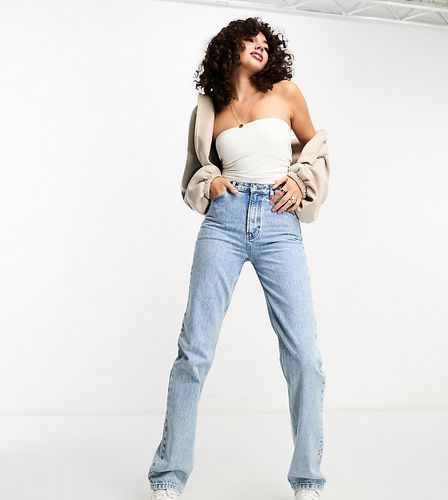 ASOS DESIGN Tall - Jeans dritti lavaggio chiaro vintage anni '90 - ASOS Tall - Modalova