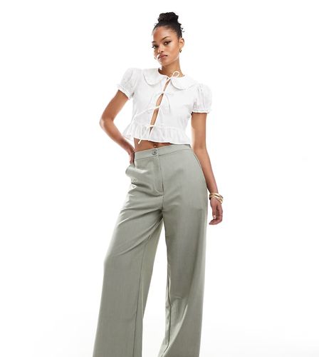 ASOS DESIGN Tall - Pantalon ajusté décontracté - Olive - Asos Tall - Modalova