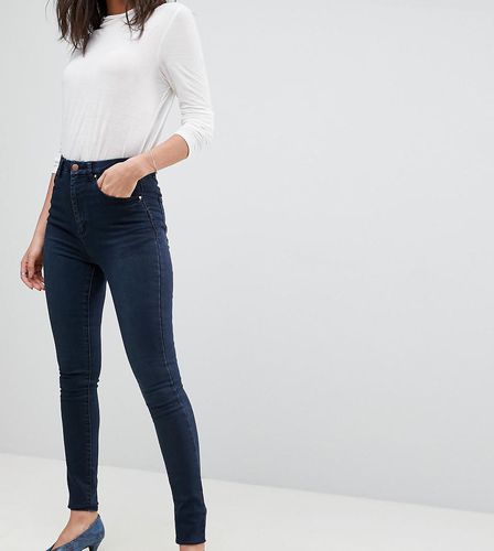 ASOS DESIGN Tall "Sculpt me" - Jeans premium a vita alta scuro slavato - ASOS Tall - Modalova