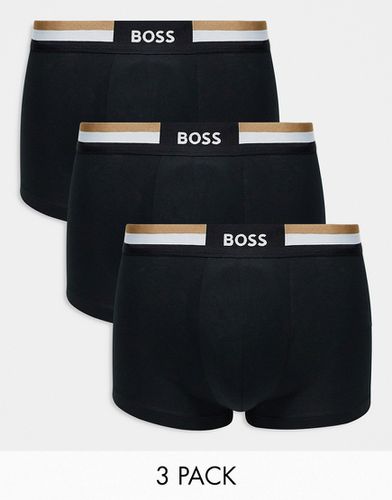 Motion - Confezione da 3 boxer aderenti neri - BOSS Bodywear - Modalova