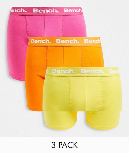 Dwight - Confezione da 3 boxer fluo - Bench - Modalova