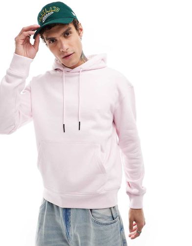 Bershka - Felpa con cappuccio rosa - Bershka - Modalova