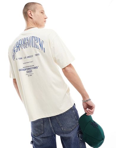 T-shirt oversize con logo sul retro, colore - Good For Nothing - Modalova
