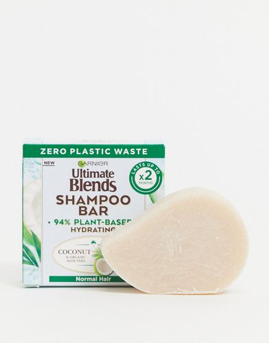Ultimate Blends - Shampoo solido idratante al cocco con aloe vera per capelli normali da 60 g - Garnier - Modalova