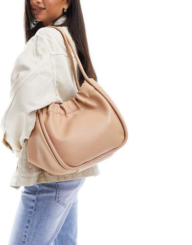 Borsa shopping arricciata beige - Glamorous - Modalova