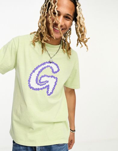 T-shirt con stampa di "G" del logo effetto lanuginoso - Gramicci - Modalova