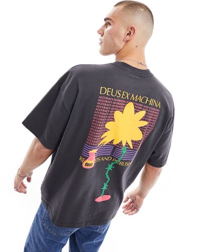 T-shirt nera con stampa Breeze - Deus Ex Machina - Modalova