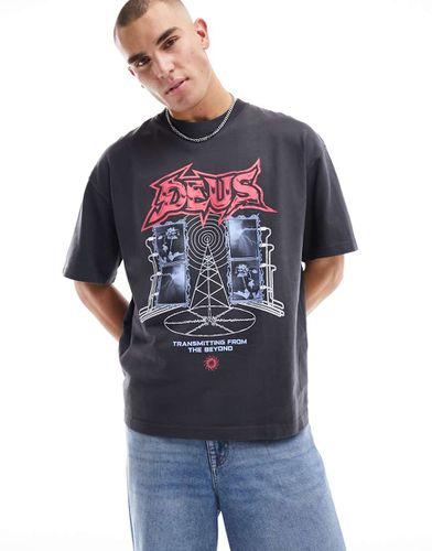 Transmission - T-shirt nera - Deus Ex Machina - Modalova