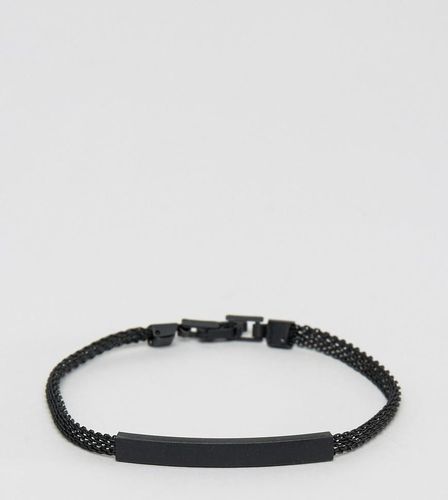 DesignB - Bracciale con catena e piastrina - In esclusiva per ASOS - DesignB London - Modalova