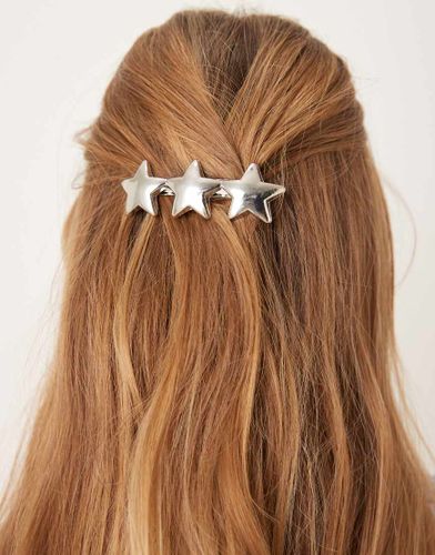 Barrette à cheveux avec détails étoile oversize - Designb London - Modalova