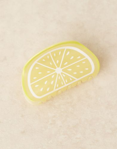 Pince à cheveux quartier de citron - pâle - Designb London - Modalova