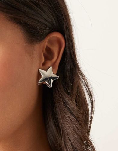 Puces d'oreilles avec étoiles oversize - Designb London - Modalova