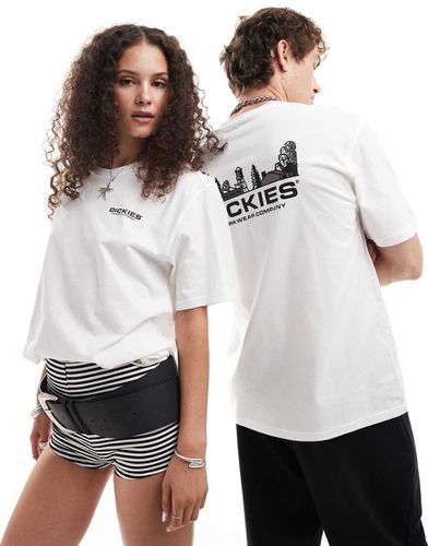 Bridger Town - T-shirt bianca con stampa sul retro - Dickies - Modalova