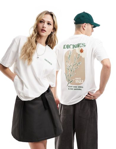 Herndon - T-shirt bianca con stampa sul retro - Dickies - Modalova