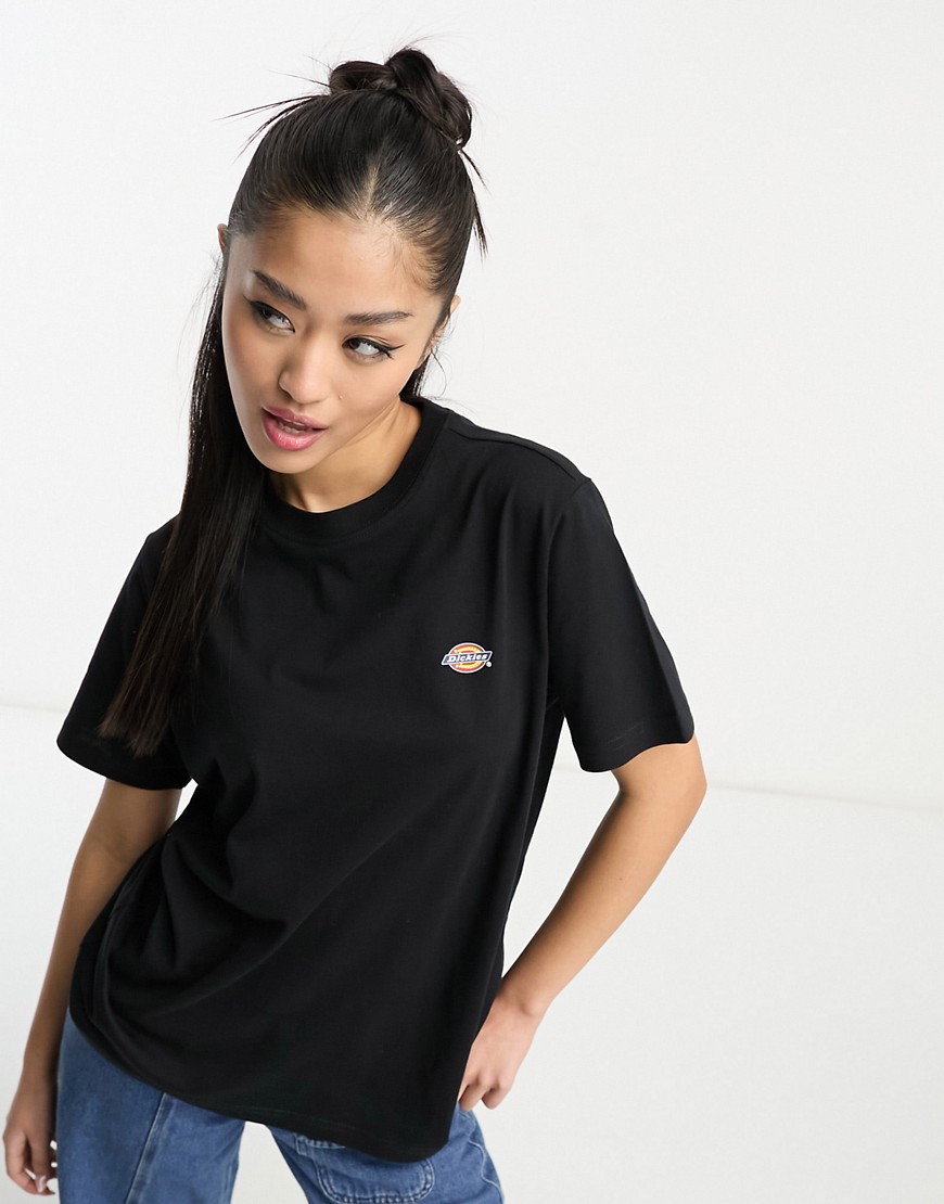 Mapleton - T-shirt nera con logo piccolo - Dickies - Modalova