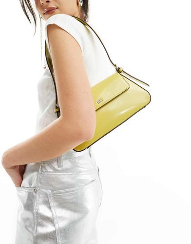 Suri - Borsa da spalla con patella lime - DKNY - Modalova