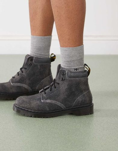 Bottines en cuir à 6 aillets - foncé - Dr Martens - Modalova