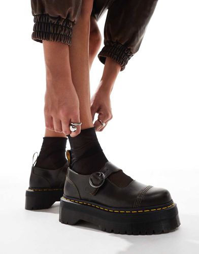 Dr. Martens - Addina - Scarpe Mary Jane marroni in pelle - Dr Martens - Modalova