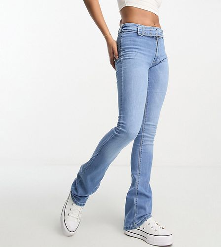 DTT Tall - Phoebe - Jeans a vita bassa con fondo ampio con cintura - Don't Think Twice - Modalova