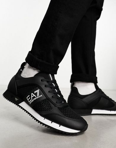 EA7 - Sneakers nere con logo-Nero - EA7 - Modalova