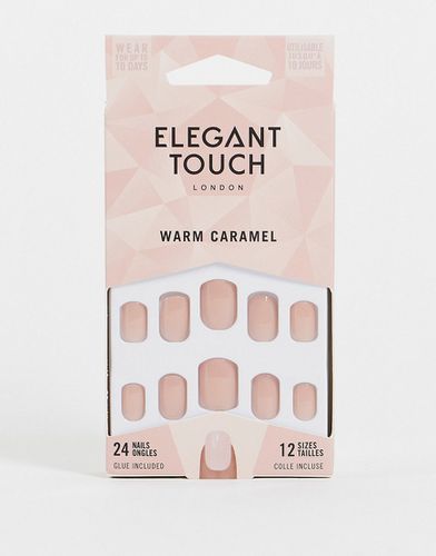 Unghie finte color warm caramel - Elegant Touch - Modalova