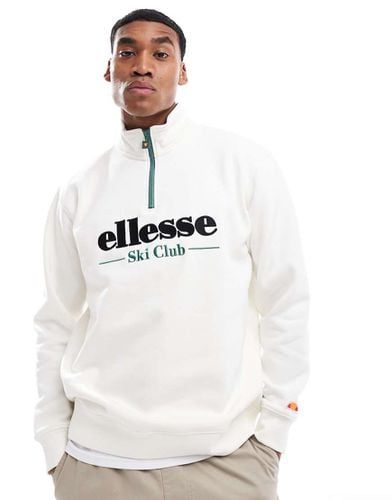 Baleor - Felpa sporco con zip corta - ellesse - Modalova