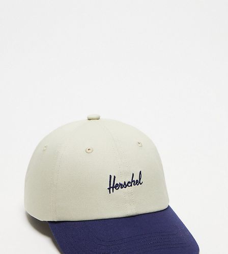 Esclusiva . - Sylas - Cappellino beige e blu navy colorblock - Herschel Supply Co - Modalova