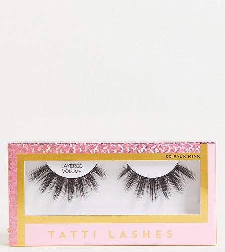 Esclusiva x ASOS - Layered Volume - Ciglia finte - Tatti Lashes - Modalova