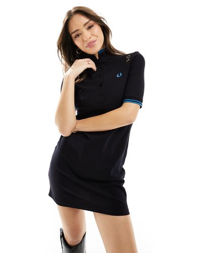 X Amy Winehouse - Vestito polo con bordi a contrasto - Fred Perry - Modalova