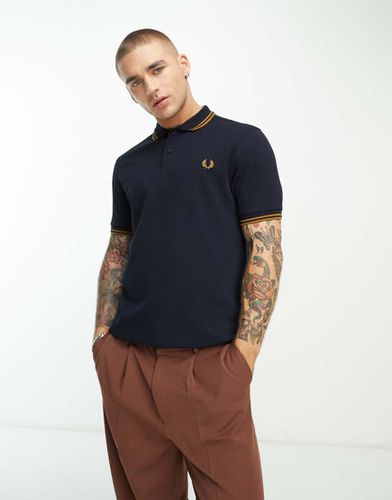 Polo con doppia riga a contrasto sui bordi - Fred Perry - Modalova