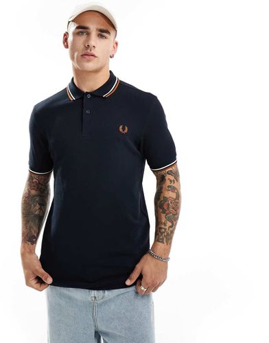 Polo con doppia riga a contrasto sui bordi - Fred Perry - Modalova