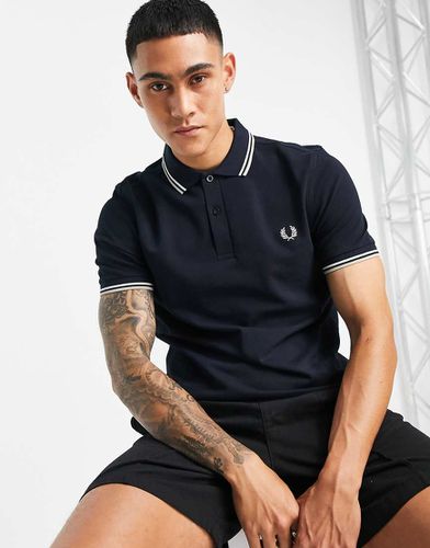 Polo con doppia riga a contrasto sui bordi - Fred Perry - Modalova