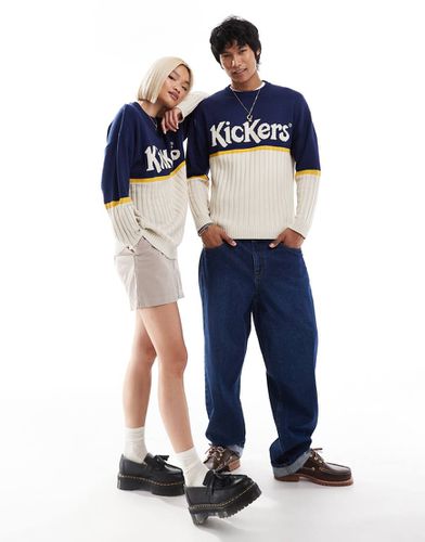 Maglione unisex classico a righe a coste - Kickers - Modalova