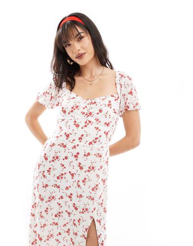 Vestito midi a fiori - Hollister - Modalova