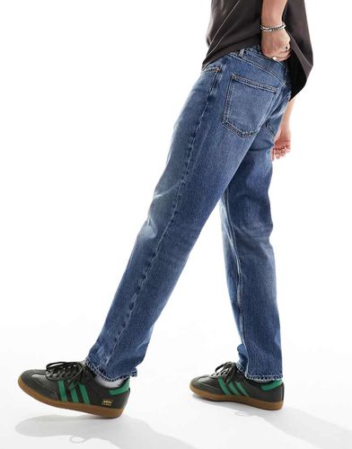 HUGO - Jeans dritti slim lavaggio medio - Hugo Blue - Modalova