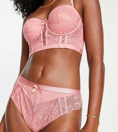 Hunkemöller - String taille haute échancré - Vieux - Hunkemoller - Modalova