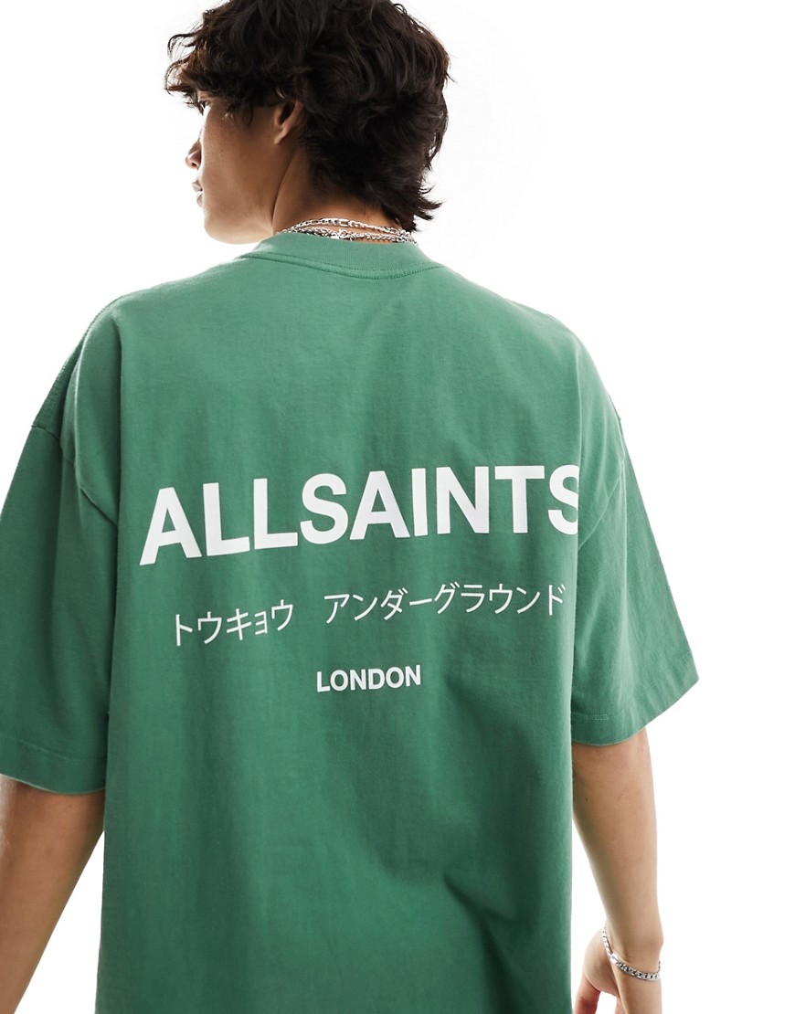 In esclusiva per ASOS - - Underground - T-shirt oversize - AllSaints - Modalova