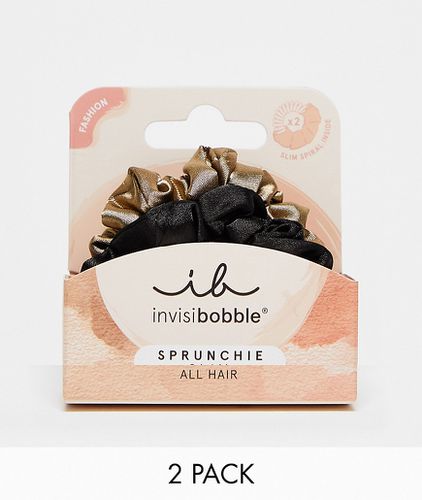 Sprunchie - 2 elastici slim per capelli - True Golden - Invisibobble - Modalova