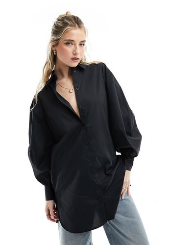 InWear - Camicia nera oversize con maniche voluminose - In Wear - Modalova