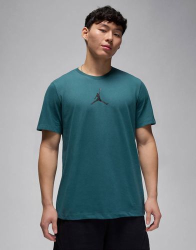 Jumpman - T-shirt scuro con logo centrale - Jordan - Modalova