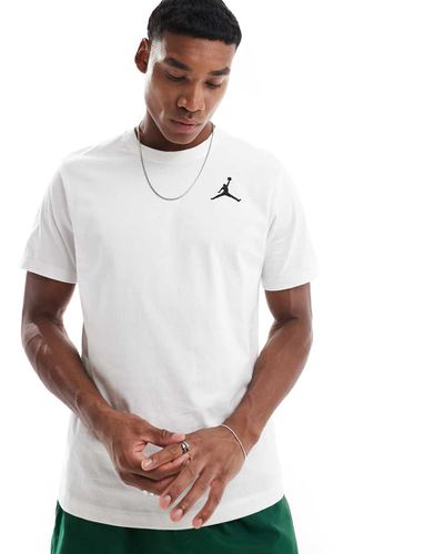 Jumpman - T-shirt bianca con logo piccolo - Jordan - Modalova