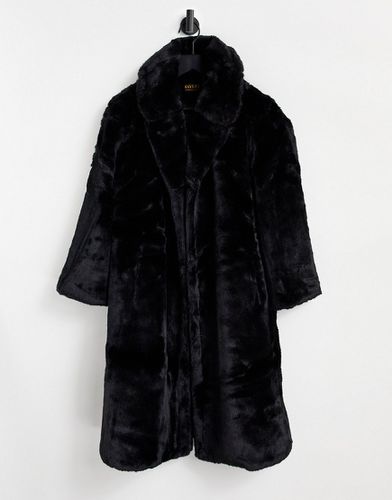 Cappotto in pelliccia sintetica taglio lungo - Jayley - Modalova