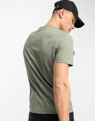 T-shirt pallido con logo sul petto - Jack & Jones - Modalova