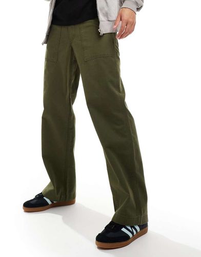 Bill - Pantaloni ampi color kaki - Jack & Jones - Modalova