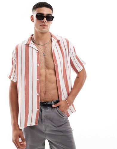 Camicia a righe ampie con colletto con rever - Jack & Jones - Modalova