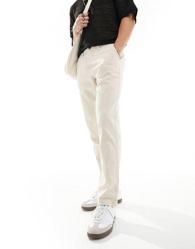 Chino regular fit color bianco sporco - Jack & Jones - Modalova