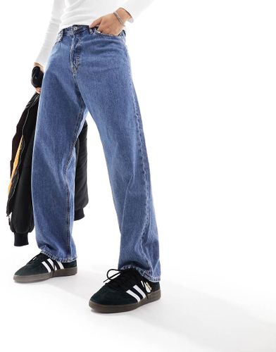 Eddie - Jean ample rigide - moyen délavé - Jack & Jones - Modalova