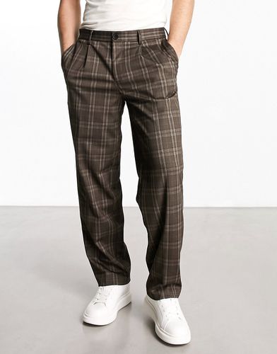Intelligence - Bill - Pantaloni eleganti ampi a quadri, colore - Jack & Jones - Modalova